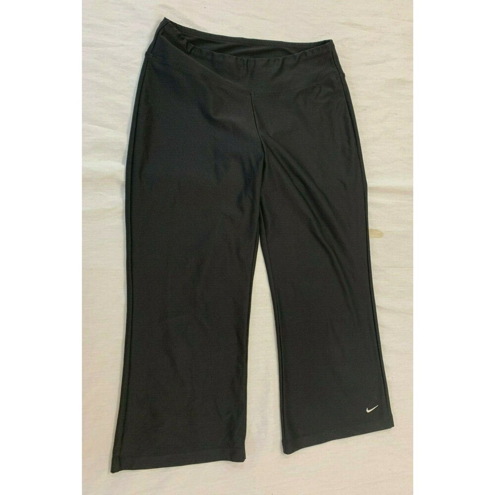 NIKE FIT DRY WOMENS PULL ON ATHLETIC CAPRIS PANTS SIZE XS 0-2